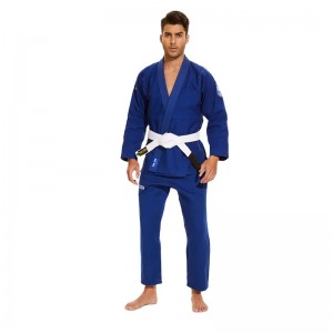 2023 Promociones del fabricante Fabrica transpirable de alta calidad BJJ Kimono, Pakistán BJJ GI en azul brillante
